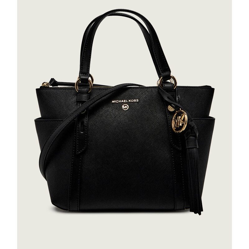 Michael Kors Kožená kabelka na rameno NOMAD