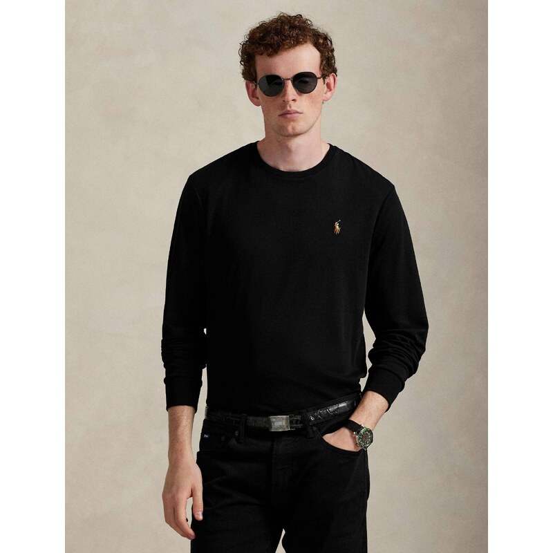 POLO RALPH LAUREN Tričko s dlouhým rukávem | Custom slim fit