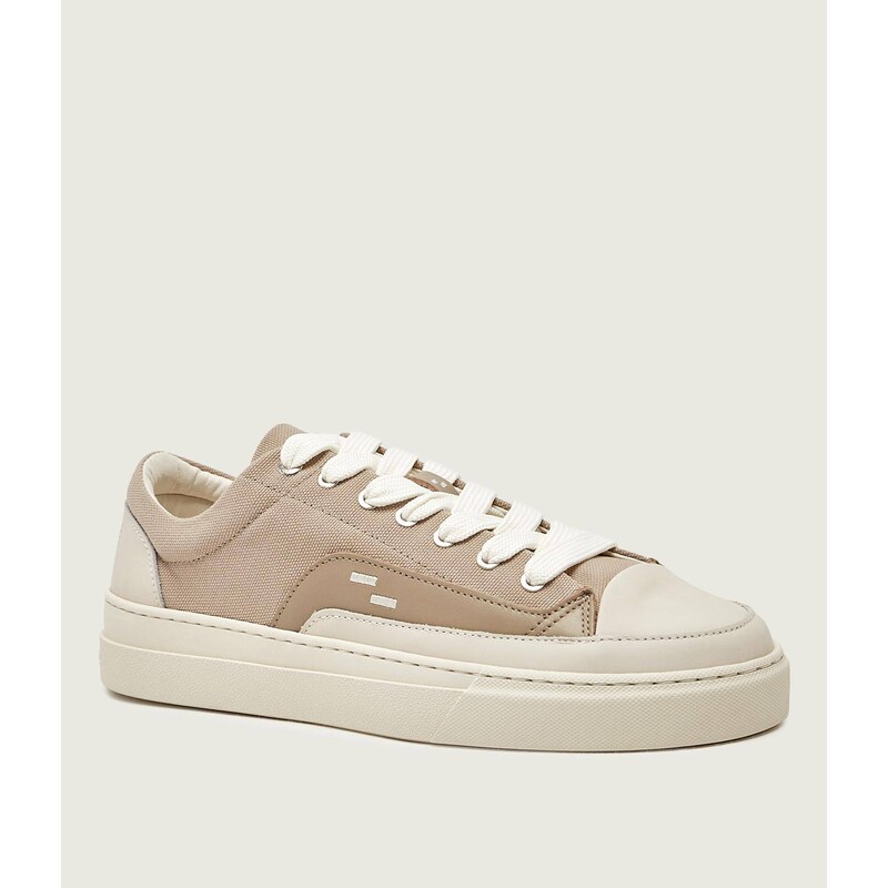 Filling Pieces Tenisky Riviera Low s přídavkem kůže