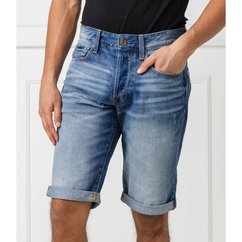 G- Star Raw Šortky 3301 | Regular Fit | denim