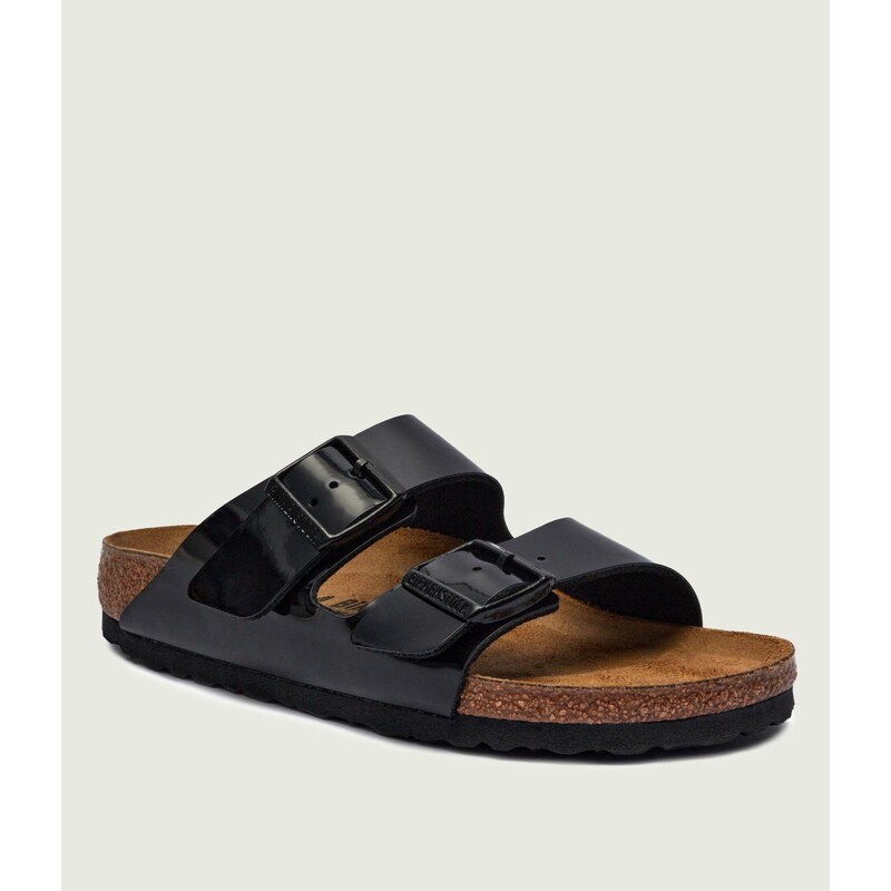 Birkenstock Pantofle Arizona s přídavkem kůže | narrow fit