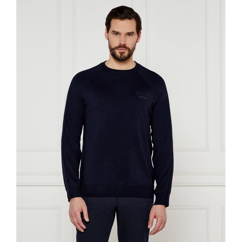 BOSS BLACK Wełniany sweter Balleto_PS Boss X Porsche | Regular