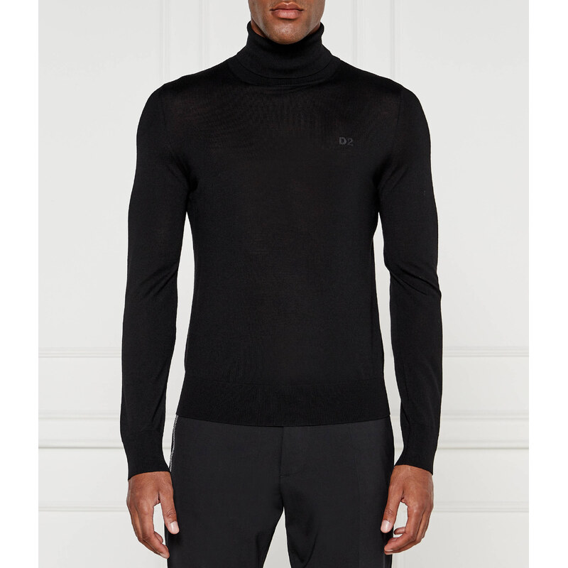 Dsquared2 Vlněný rolák | Regular Fit