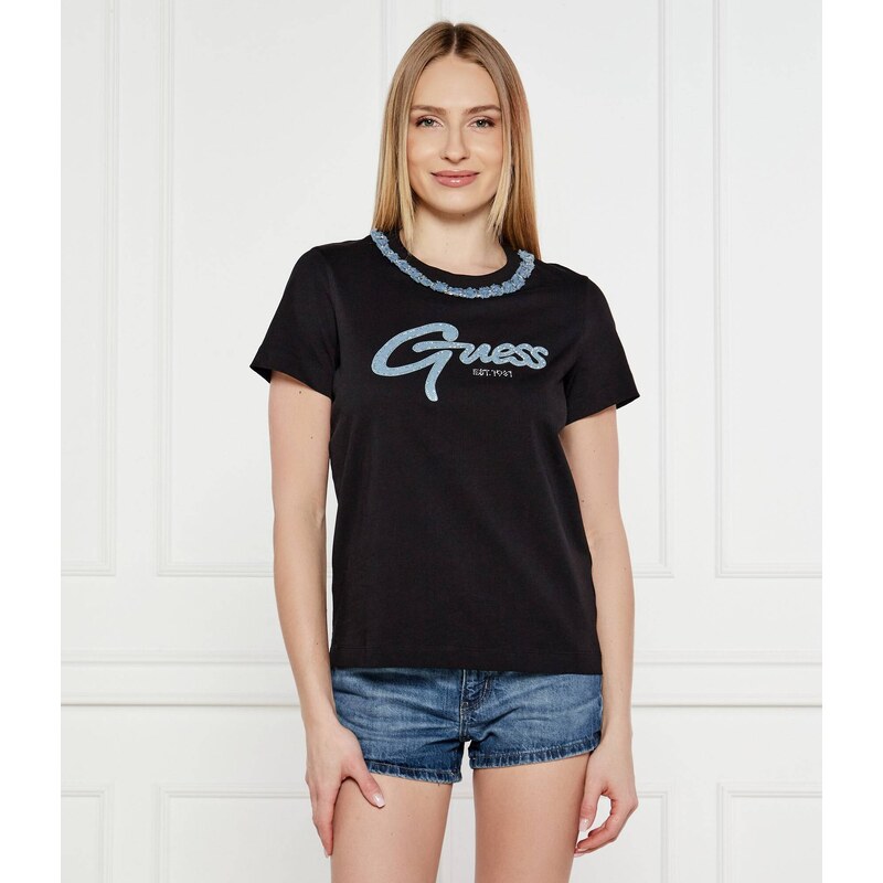 GUESS Tričko CHAIN | Regular Fit