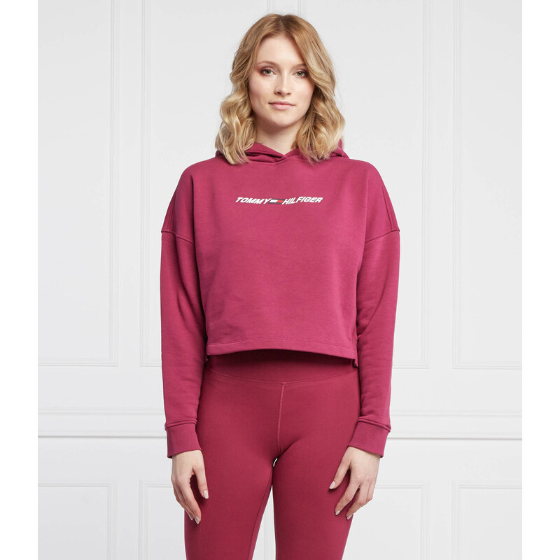 Tommy Sport Mikina GRAPHIC | Cropped Fit