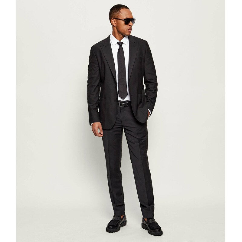 HUGO Vlněná sako Arti261F2X | Extra slim fit