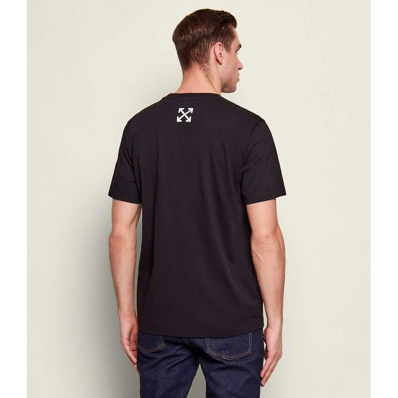 OFF-WHITE Tričko EAGLE ROCK | Slim Fit