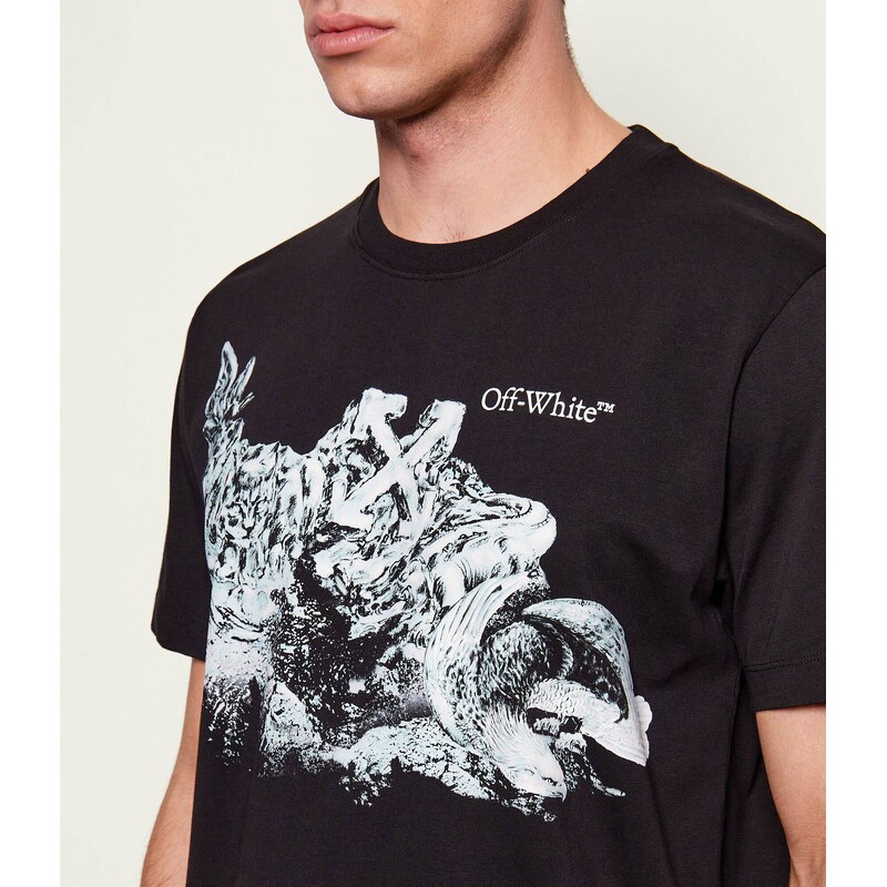 OFF-WHITE Tričko EAGLE ROCK | Slim Fit