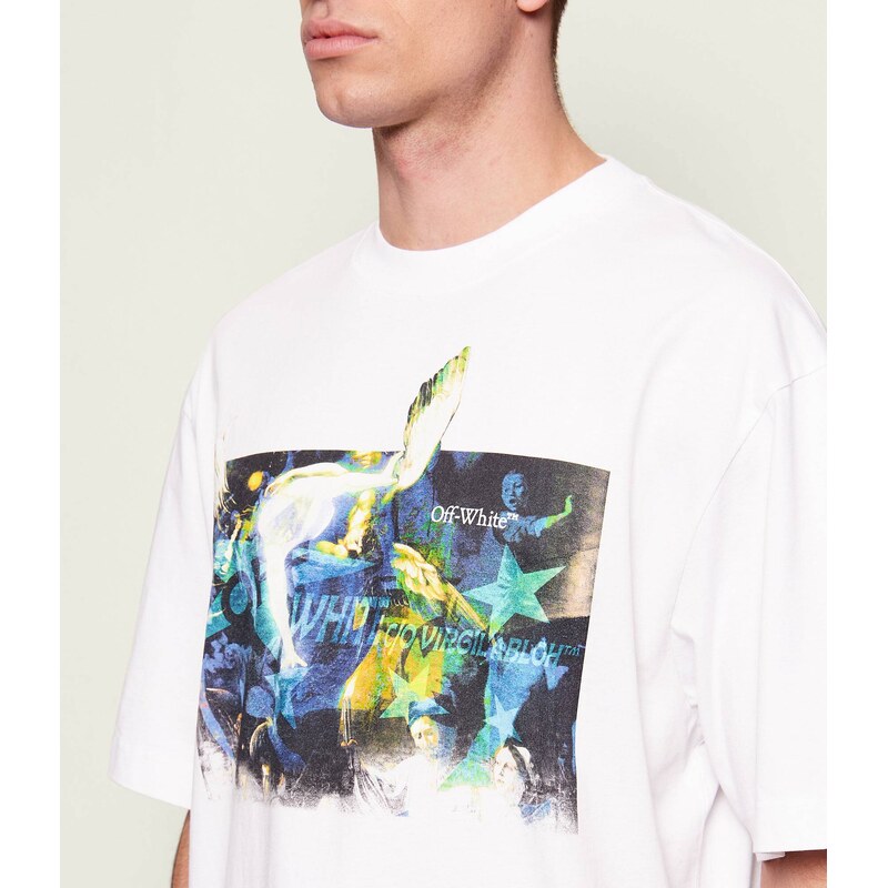OFF-WHITE Tričko REVE CARAVAGGIO | Relaxed fit