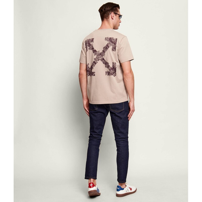 OFF-WHITE Tričko HERALDIC TRESHOLD ARROWS | Slim Fit