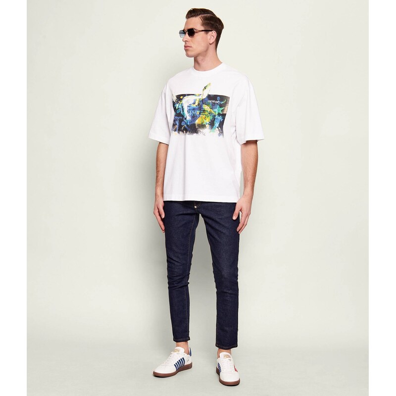 OFF-WHITE Tričko REVE CARAVAGGIO | Relaxed fit