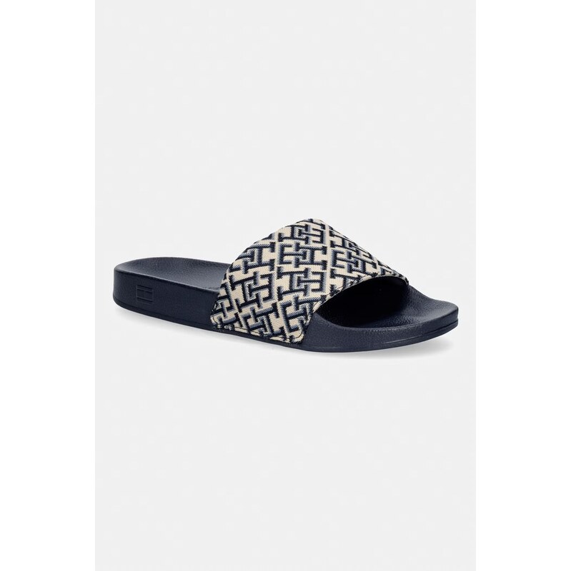 Tommy Hilfiger pantofle dámské TH MONOGRAM POOL SLIDE 115666753