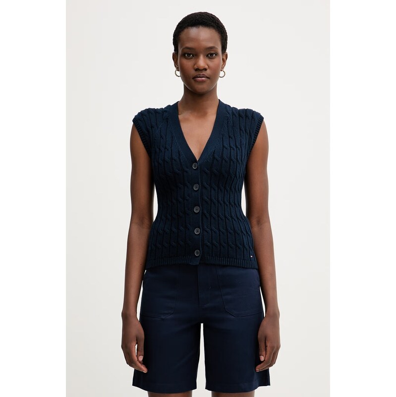 Tommy Hilfiger vesta dámská bavlněná 115666766