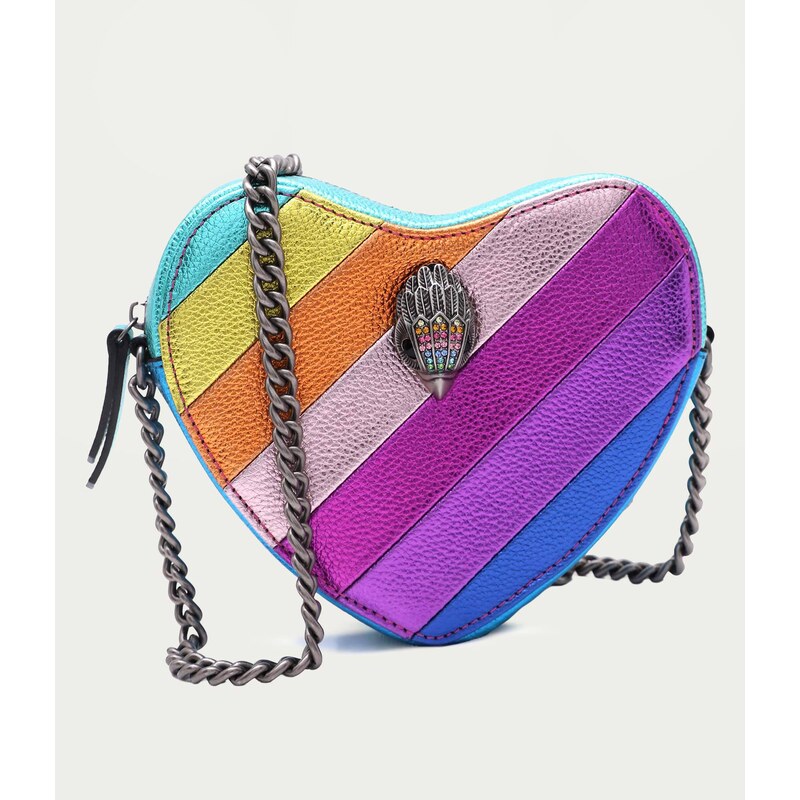Kurt Geiger Kůžoná crossbody kabelka 690-KENSINGTON HEART 88541570