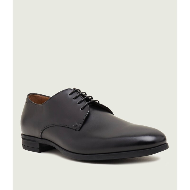 BOSS BLACK Kožené derby boty Kensington