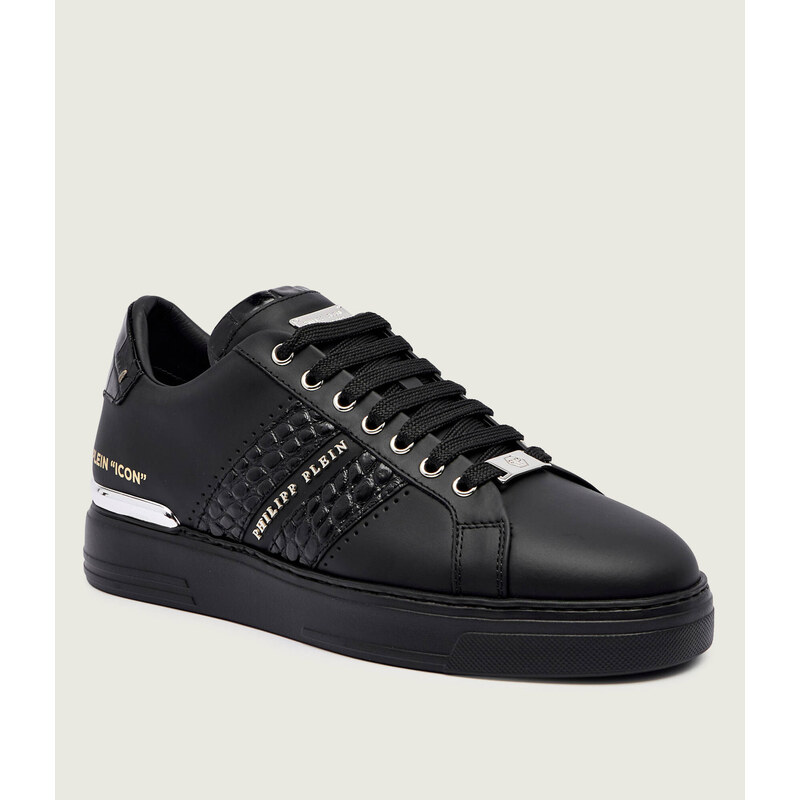 Philipp Plein Kožené tenisky FAES