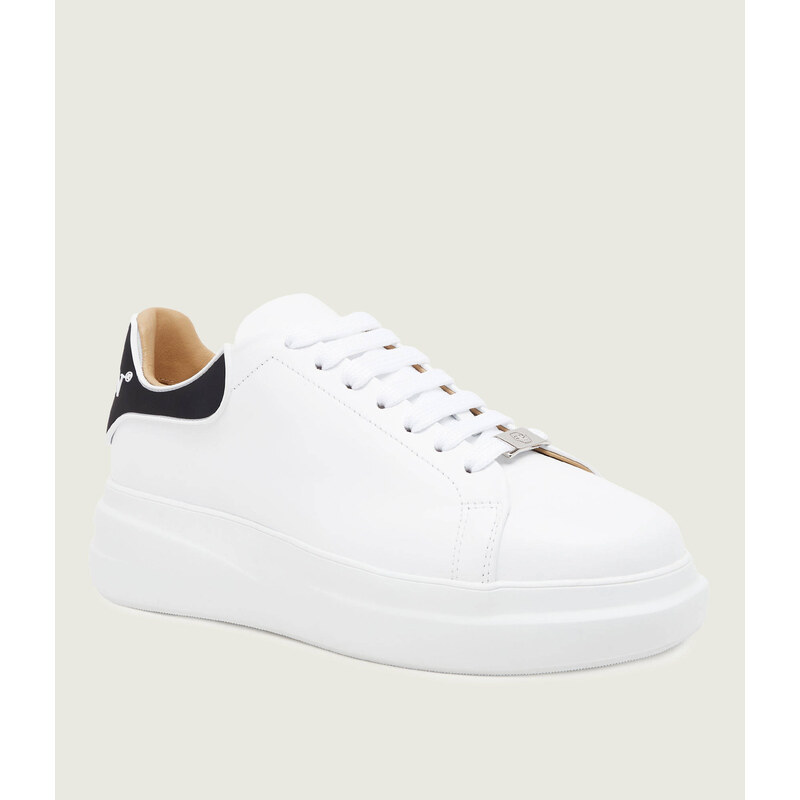 Philipp Plein Kožené tenisky Lo-top 110134541