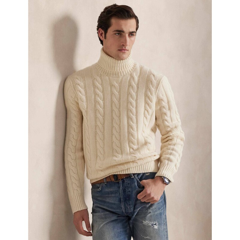 POLO RALPH LAUREN Vlněný rolák | Regular Fit | s příměsí kašmíru