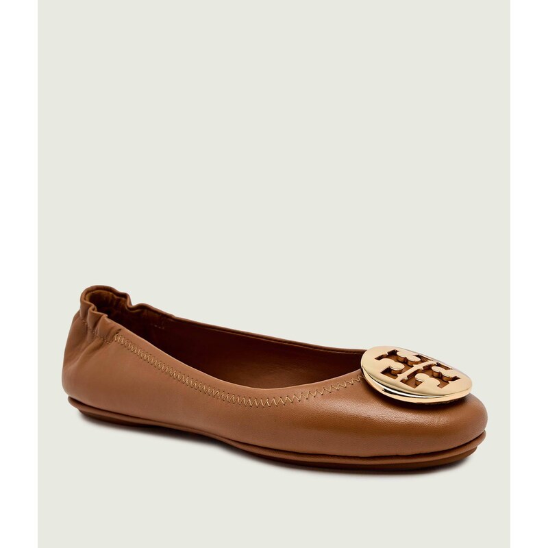 TORY BURCH Kožené baleríny MINNIE 64418689