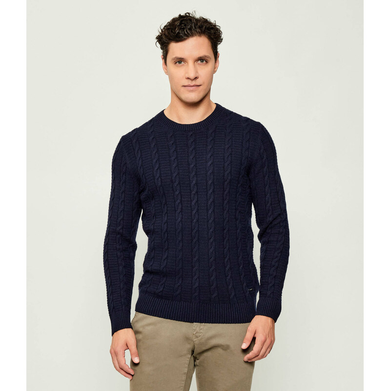 Joop! Svetr Levior | Modern fit s přídavkem vlny a kašmíru