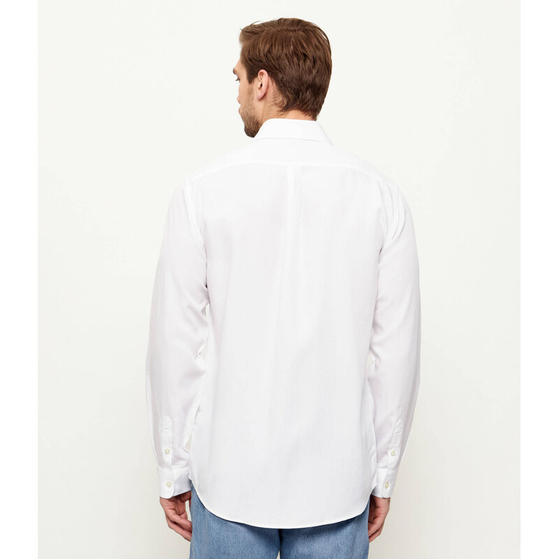 GUESS Košile | regular fit přidáním lnu