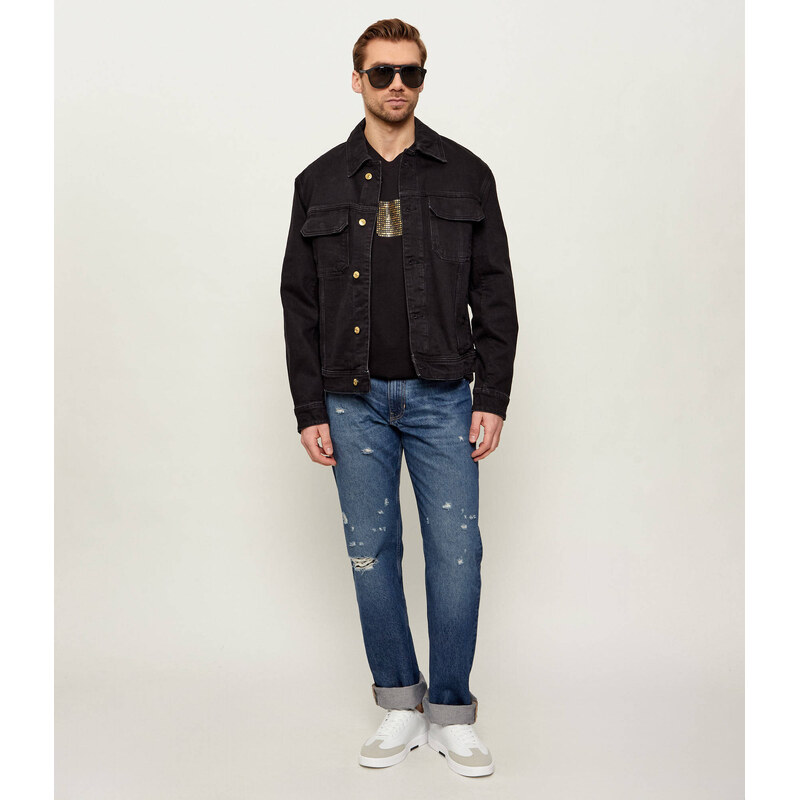 Armani Exchange Džínová bunda | Relaxed fit