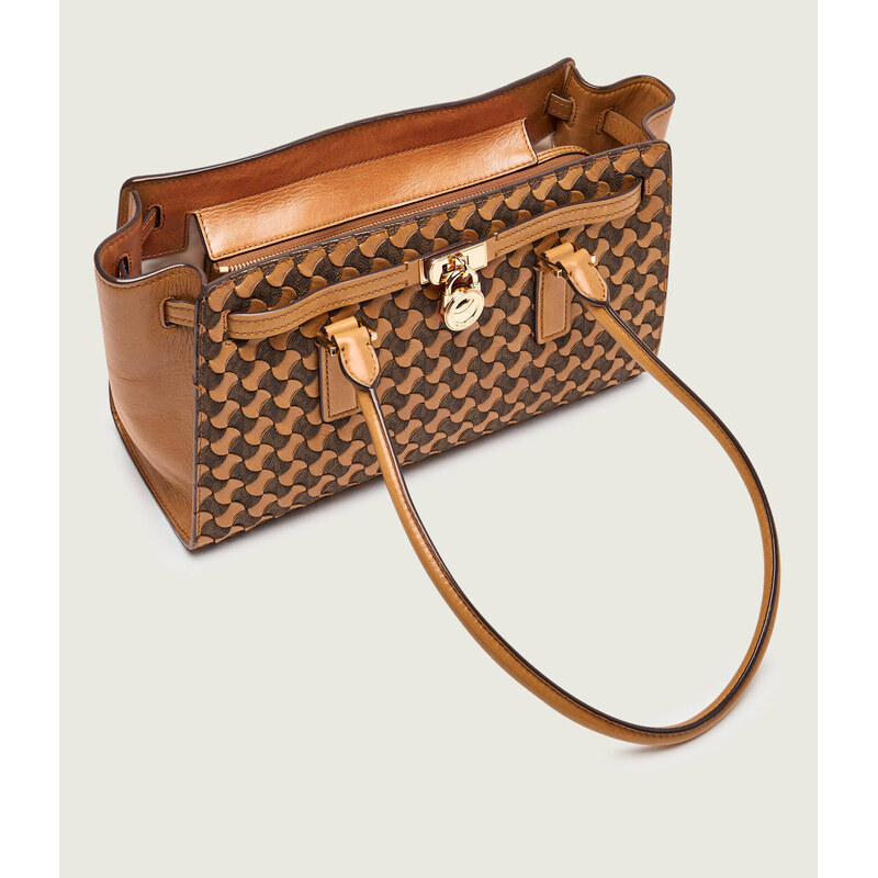 Michael Kors Kožená kabelka na rameno MICHAEL