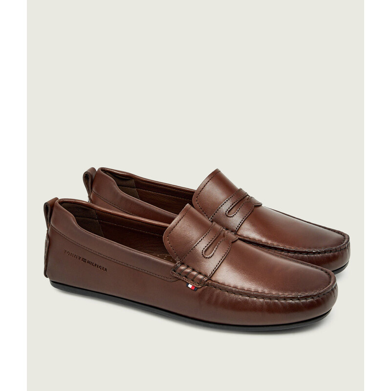Tommy Hilfiger Kožené mokasíny DRIVER