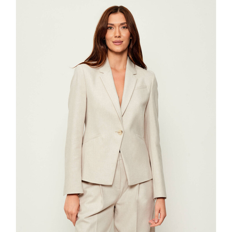 BOSS BLACK Blejzr Jia9 | Slim Fit | s příměsí vlny 115678314