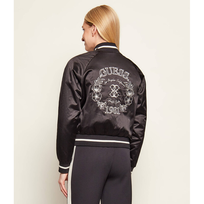 GUESS ACTIVE Saténová bunda bomber TAMARA | regular fit