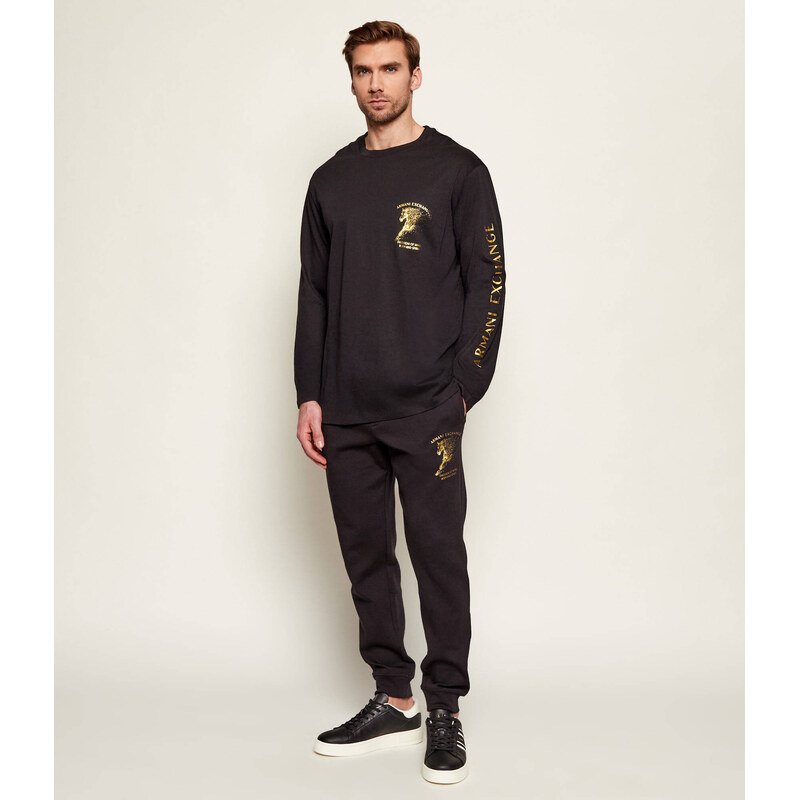 Armani Exchange Tričko s dlouhým rukávem | regular fit
