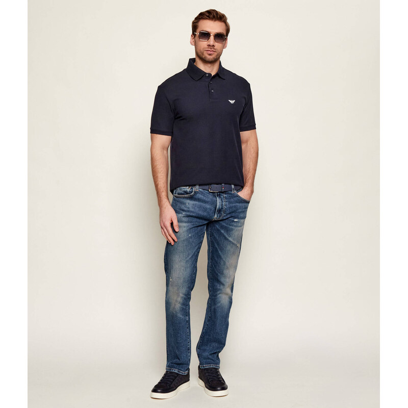 Emporio Armani Polokošile | regular fit | pique