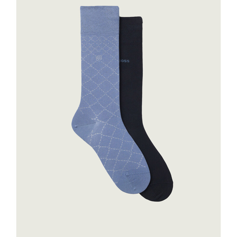 BOSS BLACK Ponožky 2-pack Mini Argyle CC