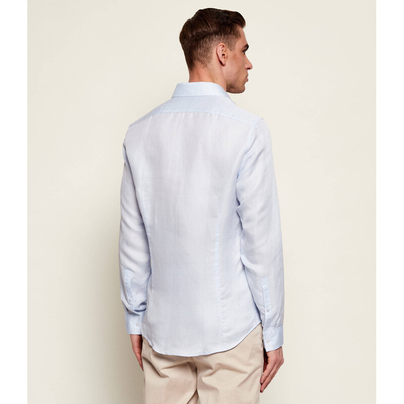 Calvin Klein Lněná košile | Slim Fit