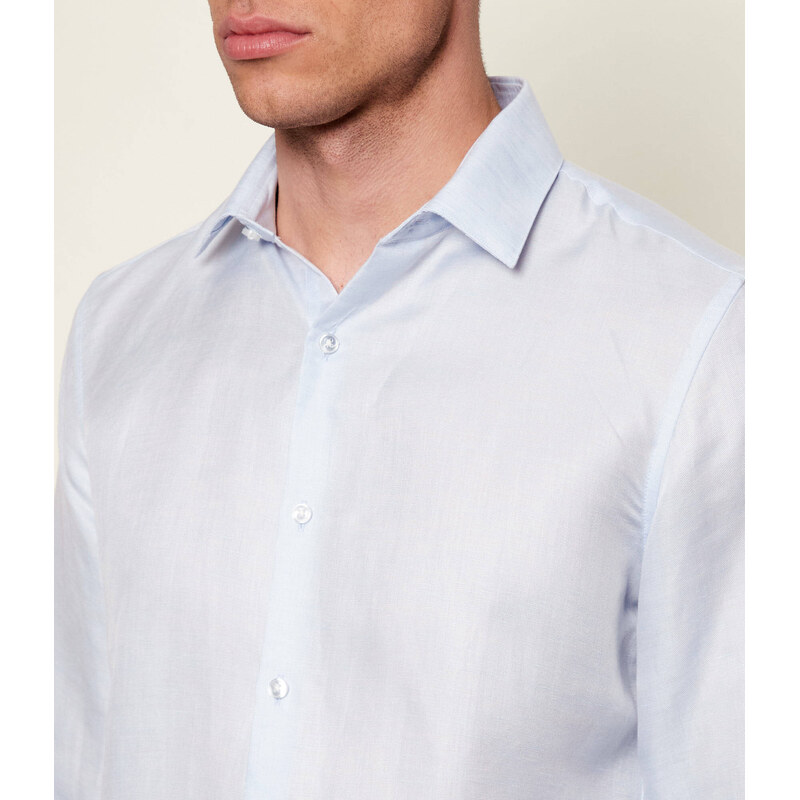 Calvin Klein Lněná košile | Slim Fit