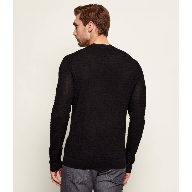 Emporio Armani Vlněný svetr | regular fit