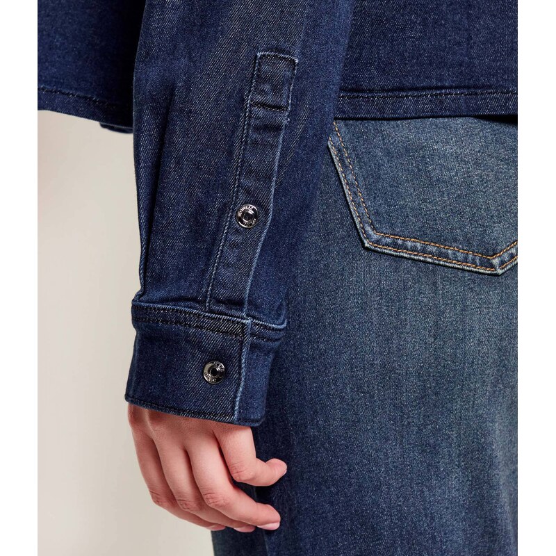 GUESS Džínová košile ASTRID SHACKET | regular fit