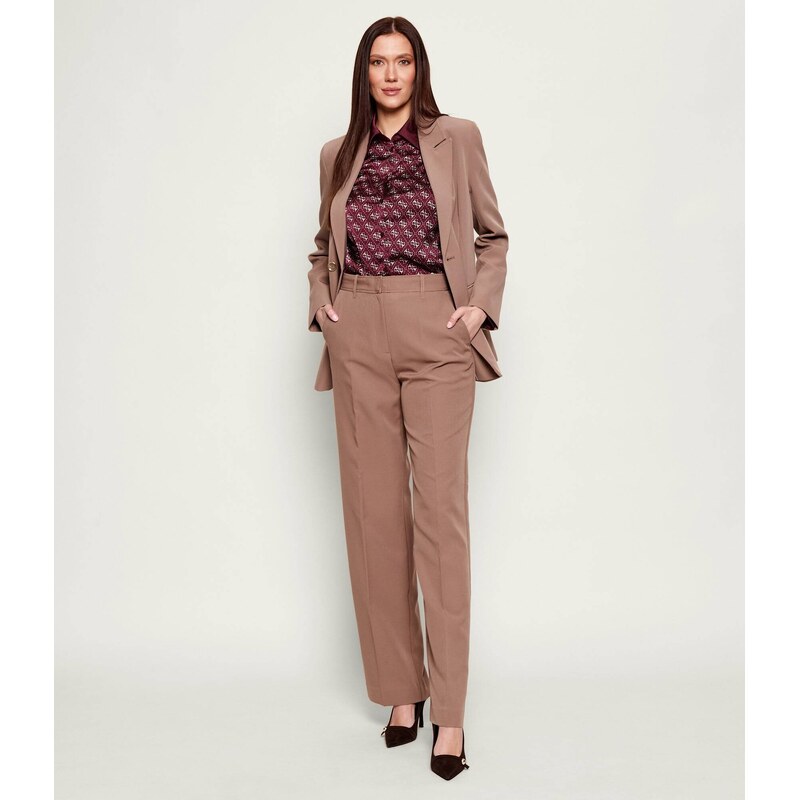 GUESS Saténová košile ALEXANDRA | regular fit