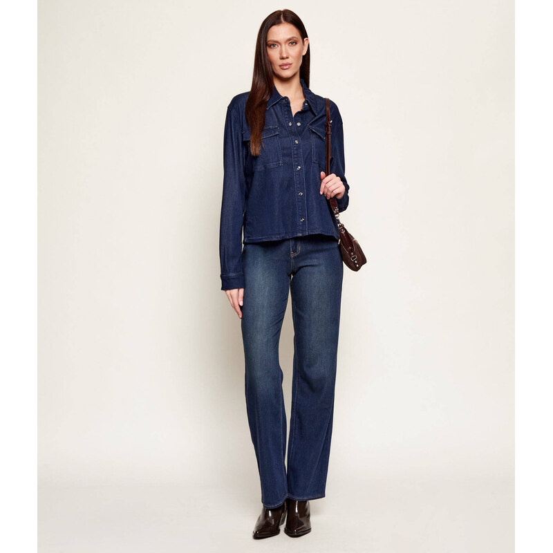 GUESS Džínová košile ASTRID SHACKET | regular fit