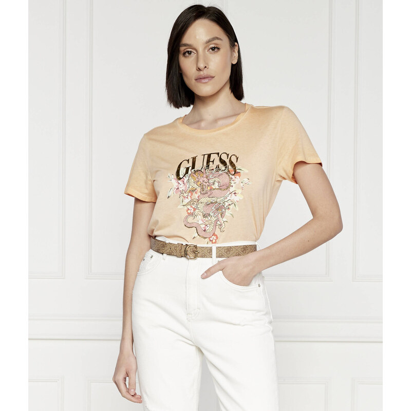 GUESS Tričko DRAGON EASY | Regular Fit
