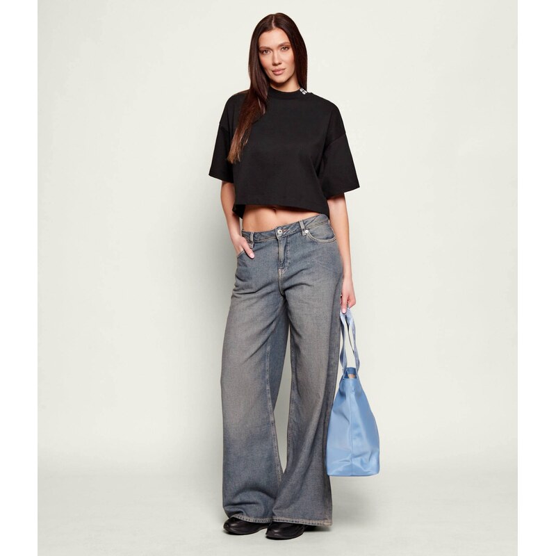 HUGO Tričko Damelody | Cropped Fit
