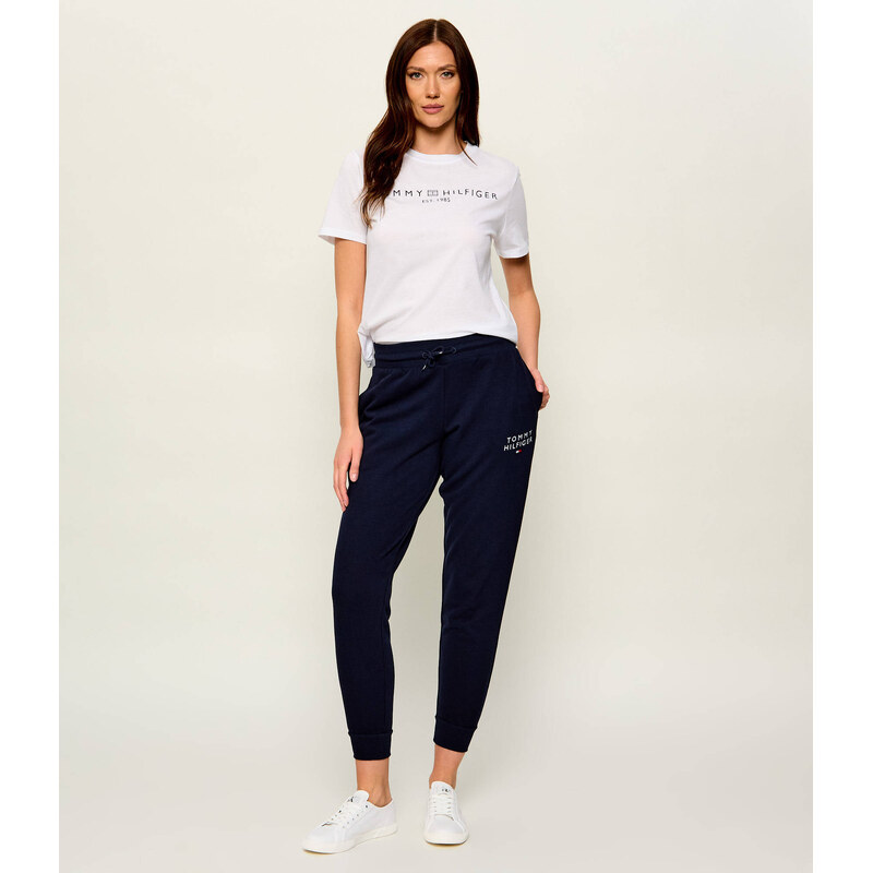 Tommy Hilfiger Tričko REG CORP LOGO C-NK SS | Regular Fit