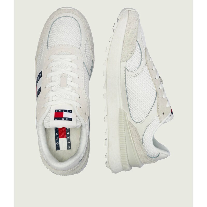 Tommy Jeans Tenisky TJM TECHNICAL RUNNER ESS s přídavkem kůže