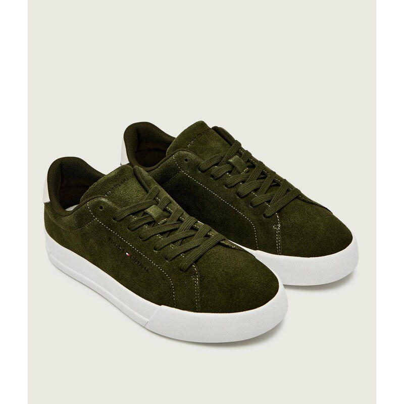 Tommy Hilfiger Tenisky TH COURT CORE | semiš