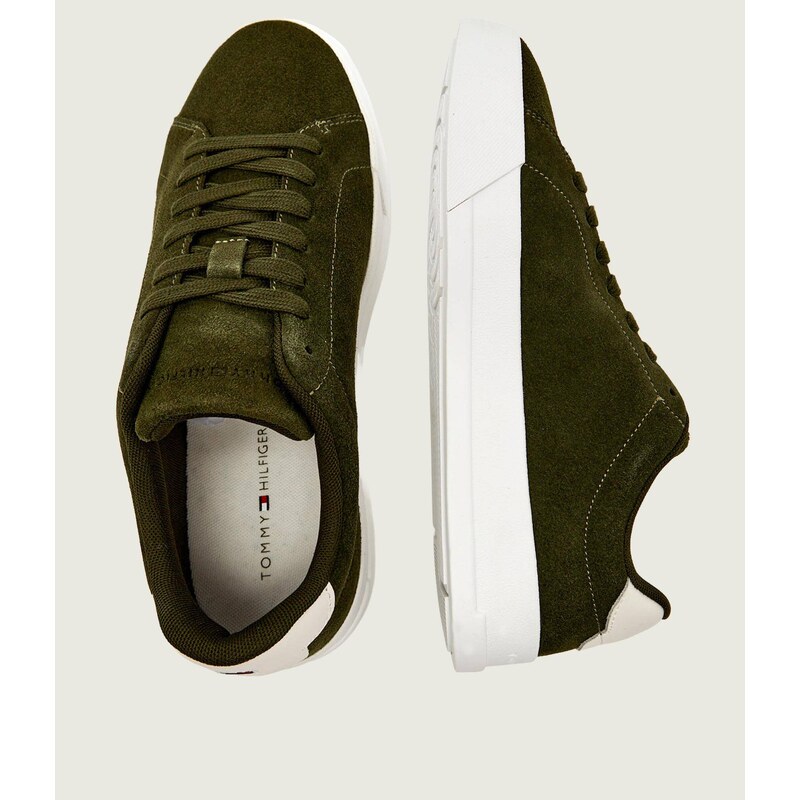 Tommy Hilfiger Tenisky TH COURT CORE | semiš