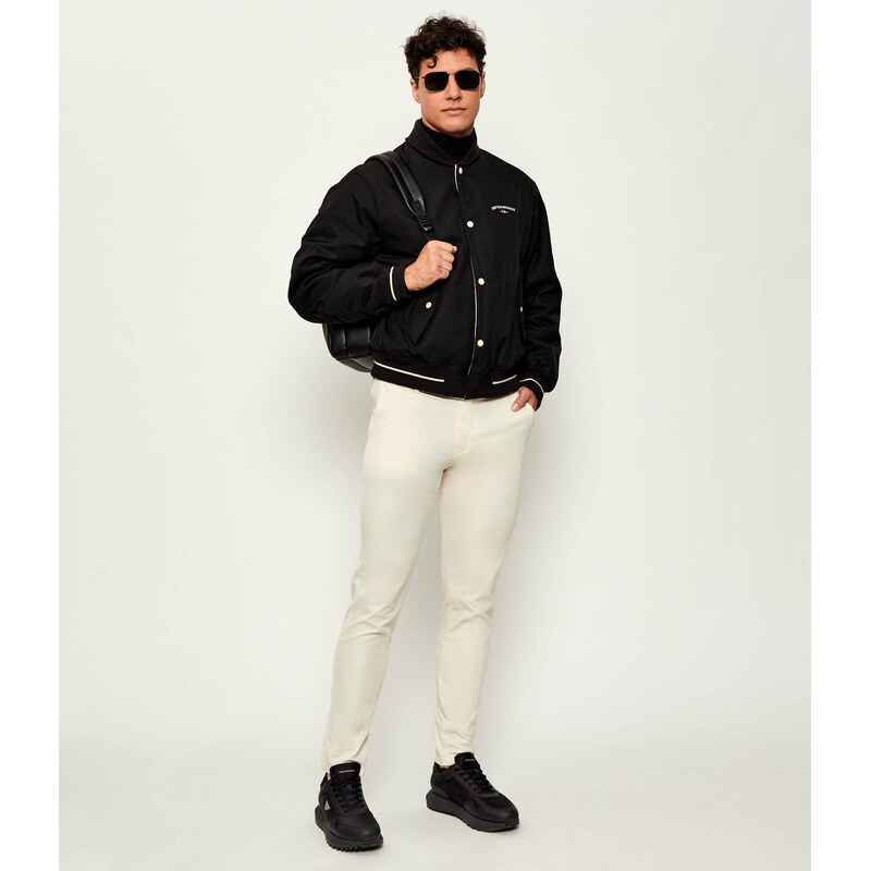 Emporio Armani Tenisky s přídavkem kůže