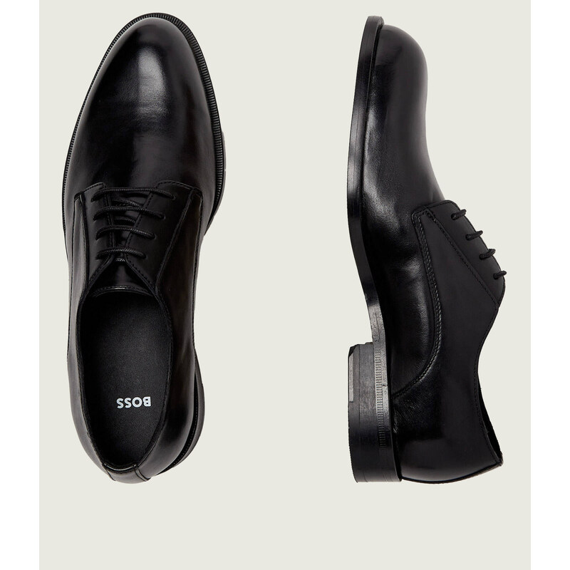 BOSS BLACK Kožené derby boty Tayil-L