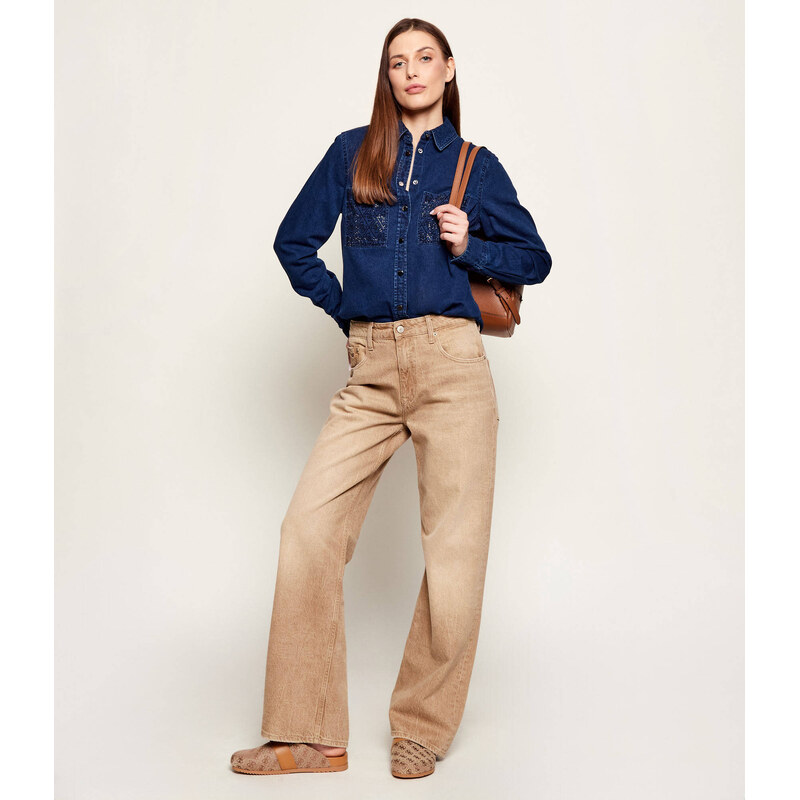 GUESS Džínová košile MONIQUE | regular fit
