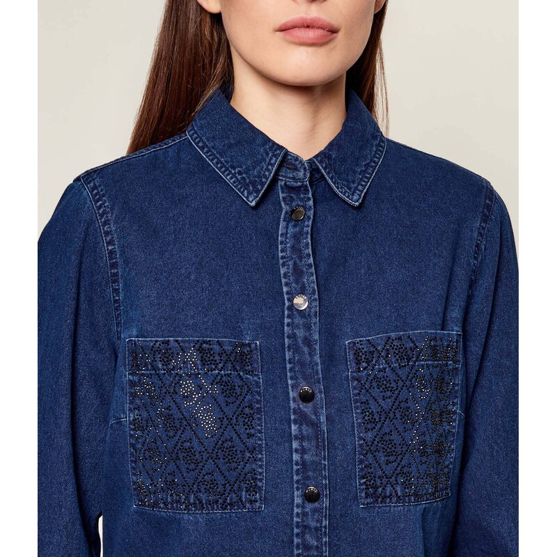 GUESS Džínová košile MONIQUE | regular fit