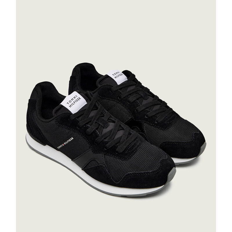 Tommy Hilfiger Tenisky RUNNER ICON MIX | semiš
